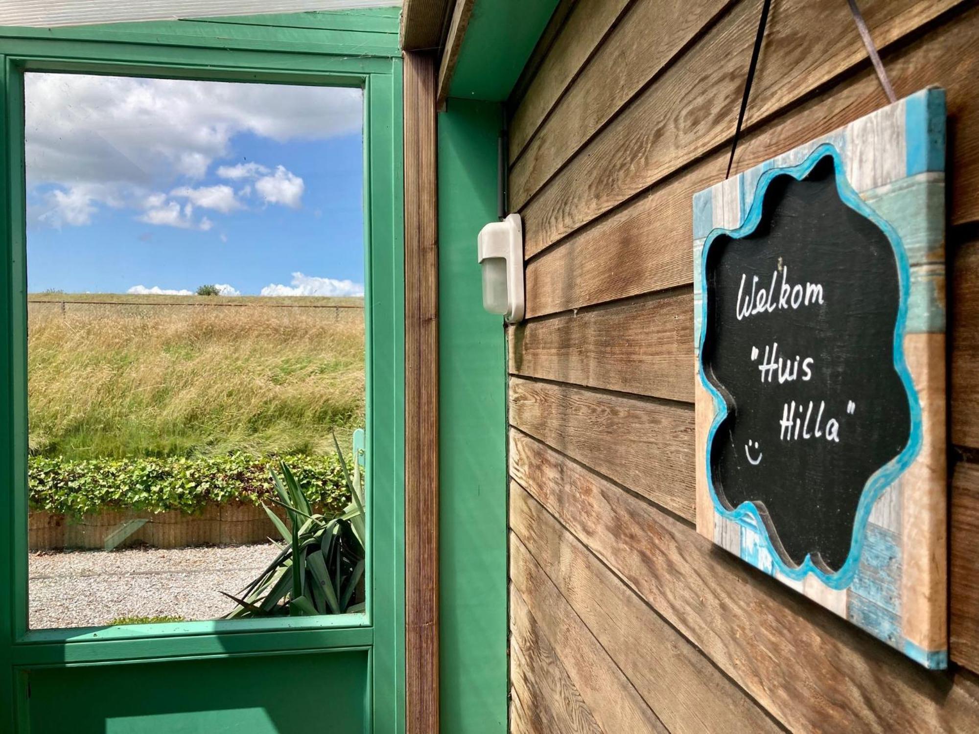 4 Pers Holiday Home Hilla With Winter Garden In Front Of The Dike Directly On The Lauwersmeer Anjum Dış mekan fotoğraf